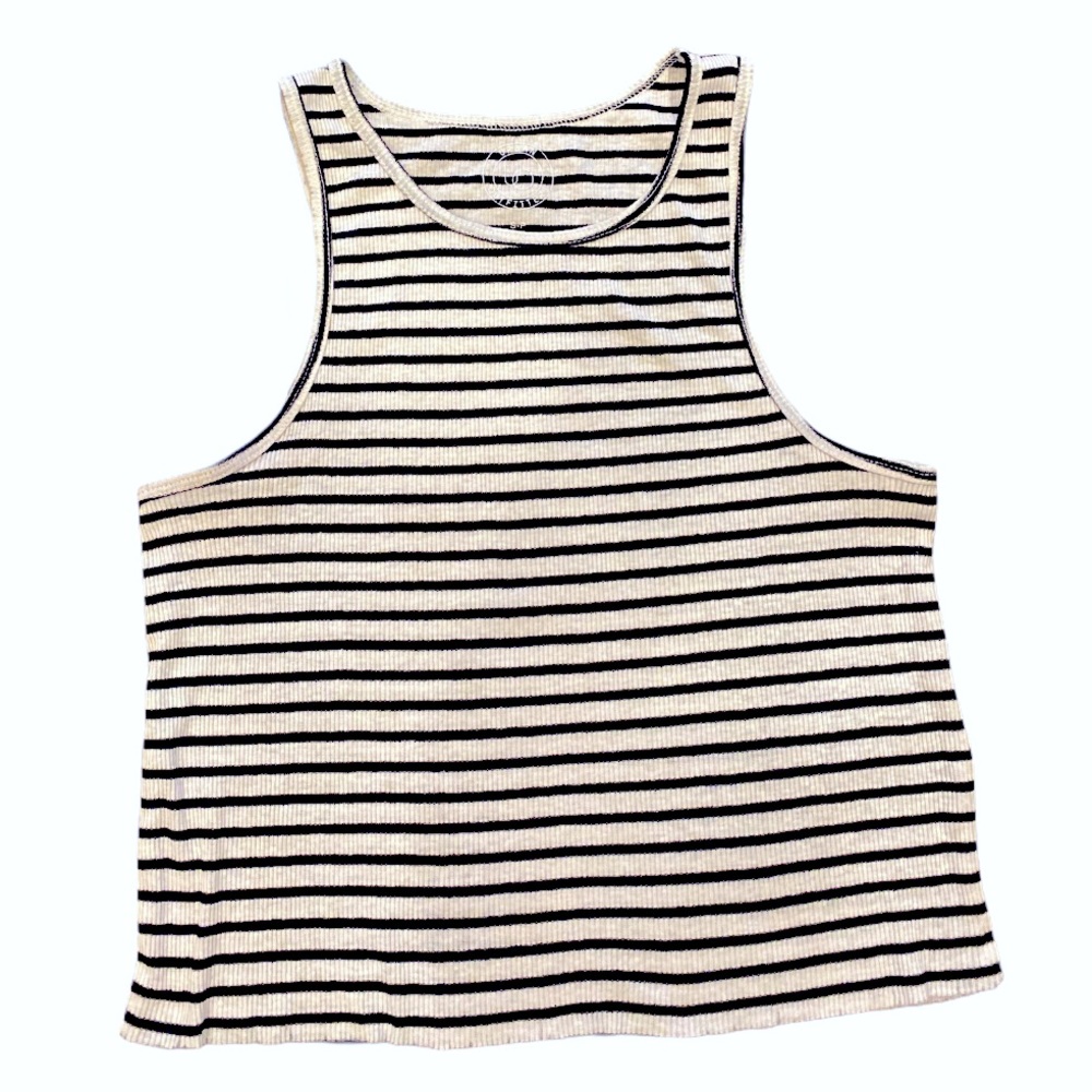 UO godfather striped tank top size small